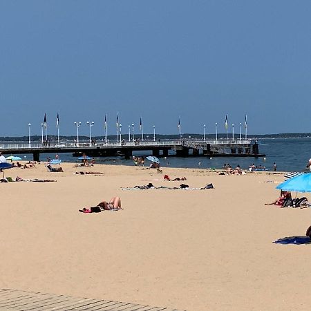 Le Studio De La Plage Centrale Arcachon Bagian luar foto