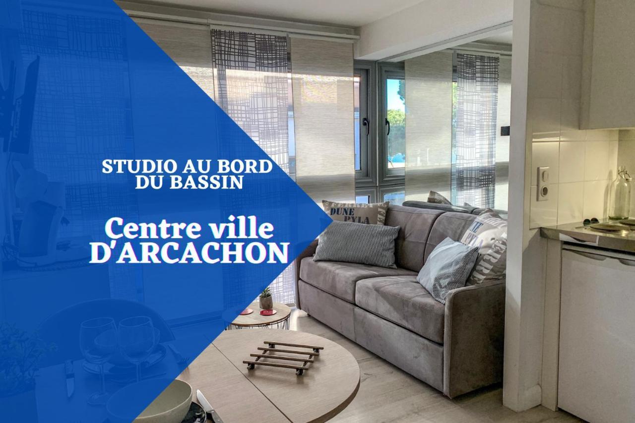 Le Studio De La Plage Centrale Arcachon Bagian luar foto